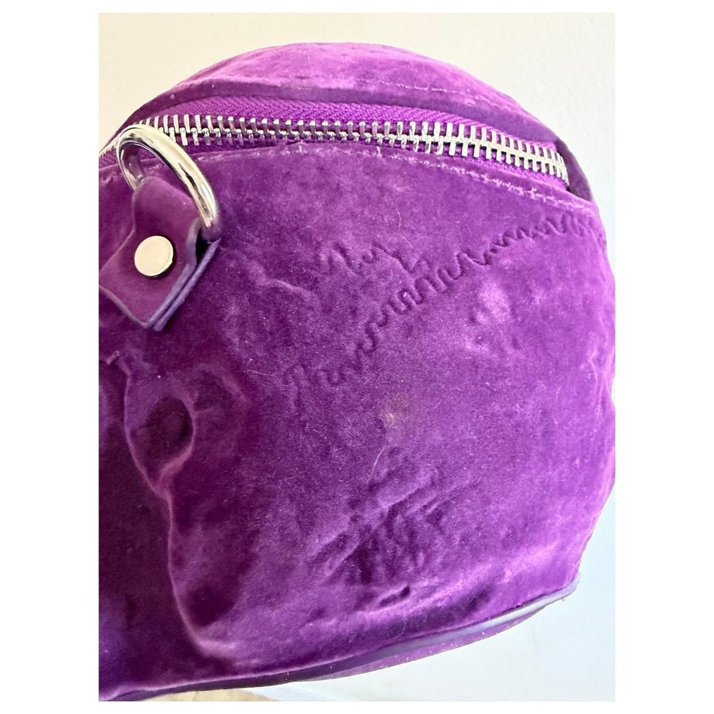 Killstar grave digger skull backpack purple velvet - Picture 4 of 8